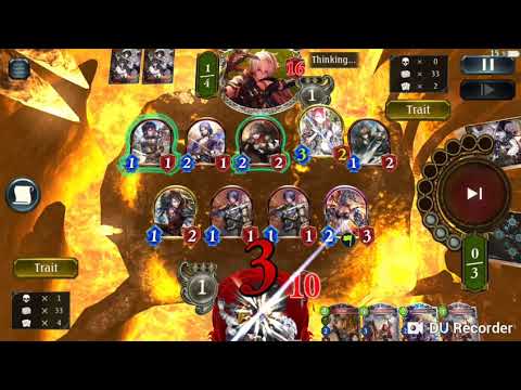 Shadowverse Unlimited Ironwrought Fortress Vs. Aggro sword