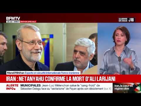 La mort d'Ali Larijani, ou la mort du cerveau du régime de la République Islamique.