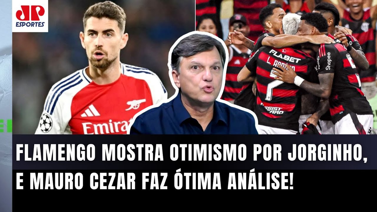 "Gente, se o FLAMENGO CONTRATA um cara como o JORGINHO, dá uma..." Mauro Cezar FALA TUDO!