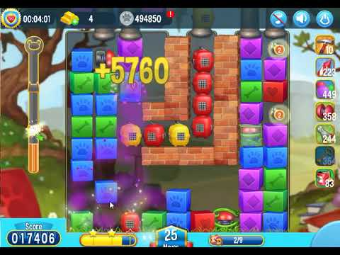 Pet Rescue Saga Level 4185 three stars