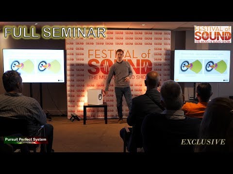 KEF Speaker Design & Engineering Full Seminar Dr Jack Oclee-Brown @ Festival of Sound 2018