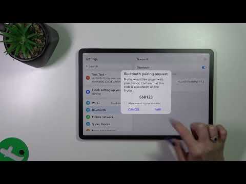 How To Connect Bluetooth Device In Huawei MatePad 11,6 PaperMatte Edition