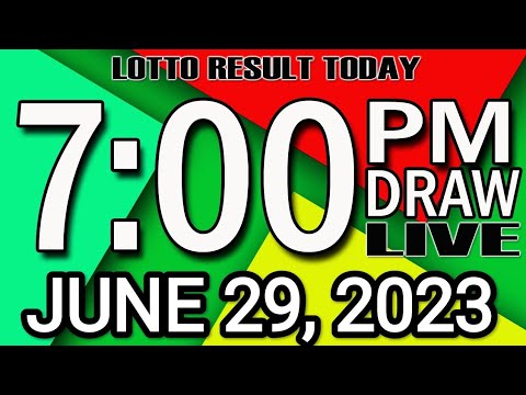LIVE 7PM STL RESULT TODAY JUNE 29, 2023 LOTTO RESULT WINNING