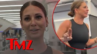 Tiffany Gomas Back at Airport, Plays Coy on What She &#39;Saw&#39; on Plane | TMZ