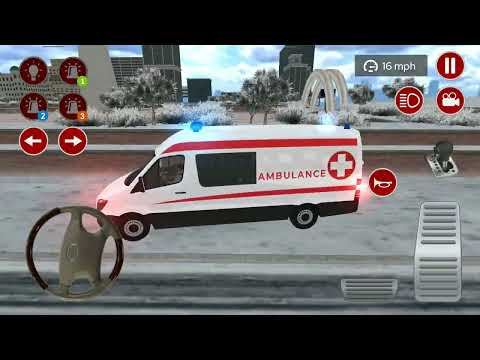 American Ambulance Emergency Simulator 2022 - Ambulance Games Android Gameplay