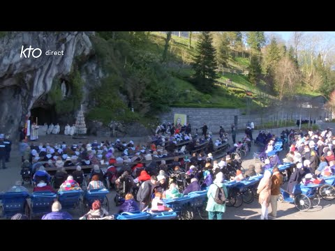 Messe de 10h à Lourdes du 2 avril 2024
