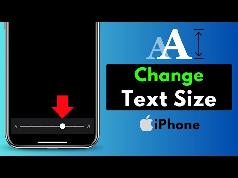 How To Change Text Font Size on Any iPhone | Adjust Your iPhone Font Size