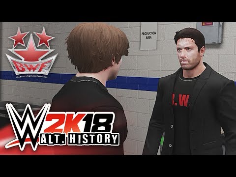 WWE 2K18 HISTORIA ALTERNATIVA - #4: PEDINDO UMA CHANCE PELO TITULO DE DUPLAS!
