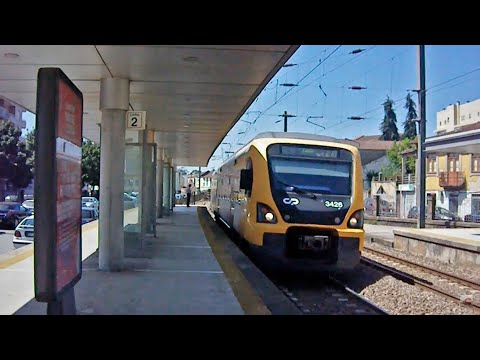 CP 3426 a chegar a Rio Tinto em contravia