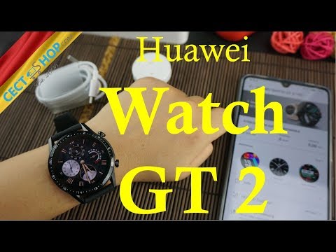 Huawei Watch GT 2 Smartwatch Unboxing, Hands-On & Ersteinrichtung mit Koppeln