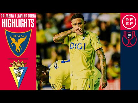Resumen #CopaDelReyMAPFRE | UCAM Murcia CF 1-3 Cádiz CF | Primera Eliminatoria | Temp. 2025/26