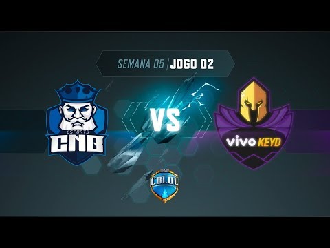 CBLoL 2019: CNB x Vivo Keyd (Jogo 2) | Fase de Pontos - 1ª Etapa