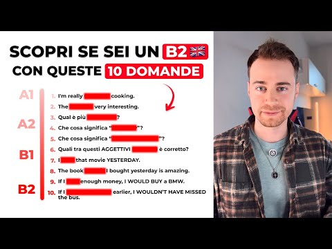 ENGLISH Test - LEVEL B2 🇬🇧