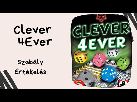 Ganz schön clever 4. rész: Clever 4Ever társasjáték játékbemutató és szabályismertető - Társasozz Okosan!