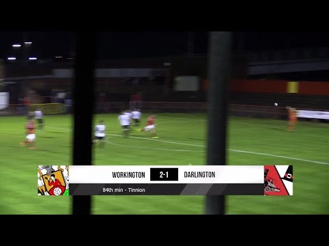 Workington 2-1 Darlington - Evo-Stik Premier Division - 2015/16