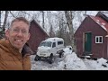 Rebuilding Off Grid Cabin Digging Well At Alaskan Homestead