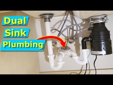 image-How do you hook up a kitchen sink?
