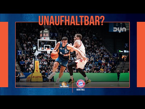 Highlights: SKYLINERS Frankfurt - FC Bayern München Basketball (Saison 2025/26) easyCredit BBL | Dyn