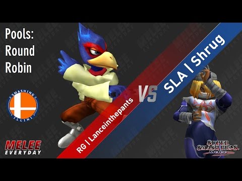 House of Paign 12 - RG | Lanceinthepants (Falco) vs. SLA | Shrug (Sheik) - SSBM - Pools, RR