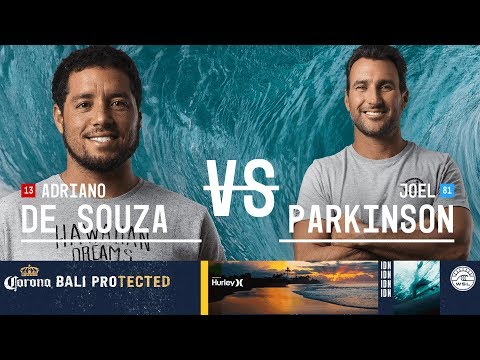 Adriano de Souza vs. Joel Parkinson - Round Three, Heat 11 - Corona Bali Protected 2018