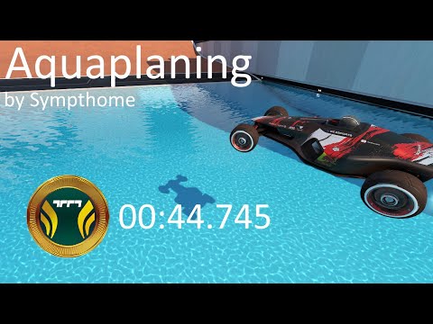 Trackmania - Track of the day 2021/06/20 - Aquaplaning by Sympthome - AT (00:44.745)