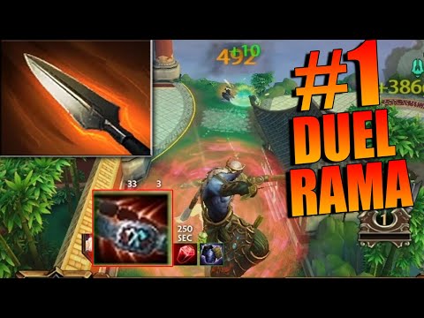 ONE OF MY ABSOLUTE BEST PLAYS EVER! HEARTSEEKER RAMA! - Masters Ranked Duel - SMITE