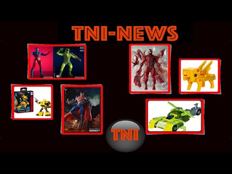 TNInews - New Transformers Live-Stream Reveals, DC Multiverse Cyborg Superman And More