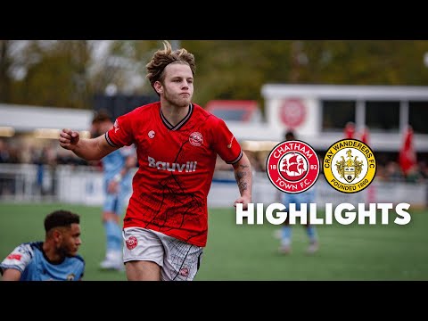 Highlights: Chats v Cray Wanderers / Isthmian League