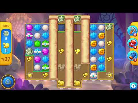 [FISHDOM Walkthrough] Level 6390 (Qua màn - Fishdom)