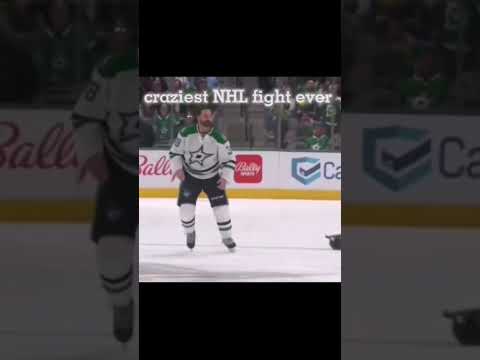 craziest NHL fight ever #nhl #hockey #edits