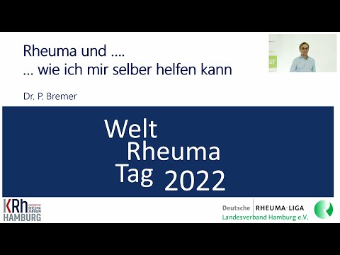 Welt Rheuma Tag 2022 - Rheuma und wie ich mir selber helfen kann