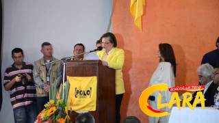 Discurso de Clara López en Acto de Proclamación como candidata a la Alcaldía de Bogotá