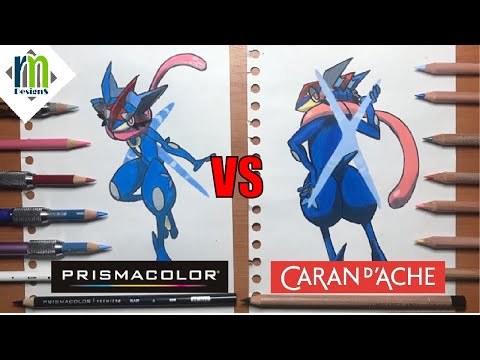 Prismacolor vs Caran d'Ache _ Time-Lapse Drawing | RM Designs15