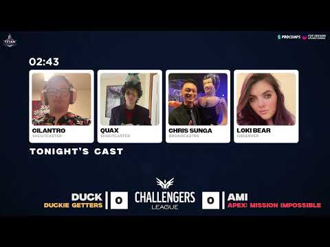 NACL Summer OQ 1 | Quarterfinals | Duckie Getters Vs. Apex Mission Impossible