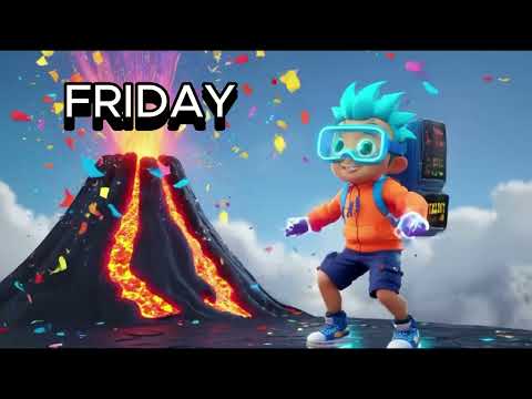 The Days of the Week Adventure! | Learn Days with Kid Kaboom, Chiggi & Wiggi