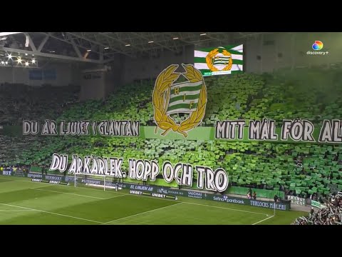 Inmarsch & Tifo | Hammarby IF - Kalmar FF | Premiär Allsvenskan 2024