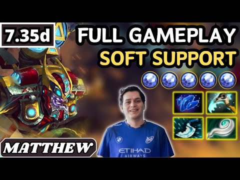 11000 AVG MMR - Matthew TINKER Soft Support Gameplay 22 ASSISTS - Dota 2 Full Match Gameplay