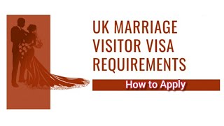 Marriage Visitor Visa Process UK Edition