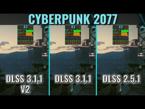 Cyberpunk 2077 - DLSS 3.1.1v2 vs 3.1.1 vs 2.5.1 - RTX 3070 - 1440p Performance Comparison