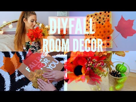 DIY Fall Room Decor ♡ Easy Ways to Decorate Your Room for Cheap! Video