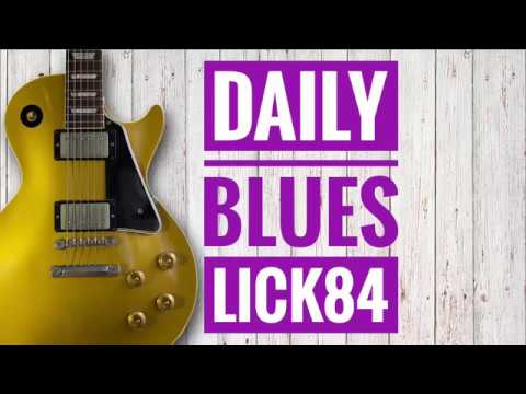Andy's Lab - Daily Blues Licks #84 - Guitar Lesson