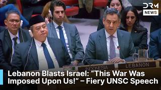 UN Security Council: Lebanon Condemns Attacks On UN Peacekeepers | DRM News | AC1F