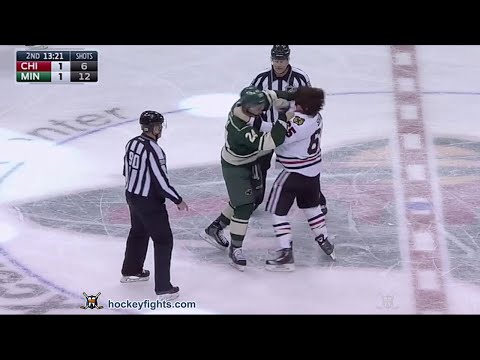Andrew Shaw vs Mathew Dumba