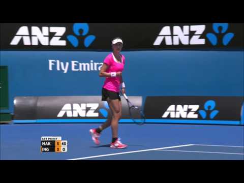 Ekaterina Makarova v Maddison Inglis highlights (1R) | Australian Open 2016