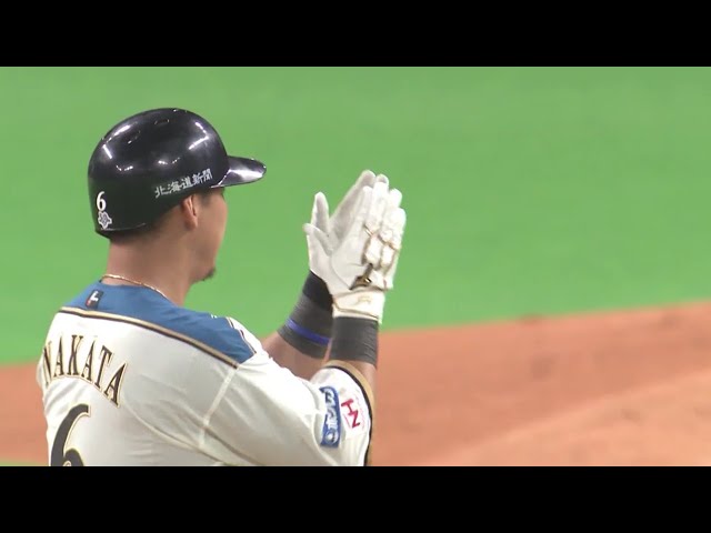 【1回裏】初球で決めた!! ファイターズ・中田の勝ち越しタイムリー!! 2019/6/11 F-C