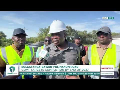 Bolgatanga-Bawku-Polimakom Road to Be Completed by End of 2027