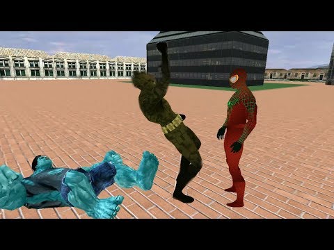 Hybrid Spider Superhero crime Battle | Superhero vs Monster, Bat, Ninja Villains | Android GamePlay