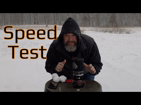 JetBoil Speed Test | Snowstorm