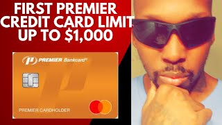 Premier Bankcard Credit Card | Limit Up To $1,000