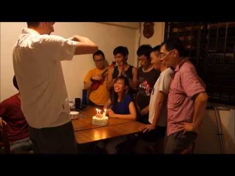 Fei's Birthday celebrated in Singapore